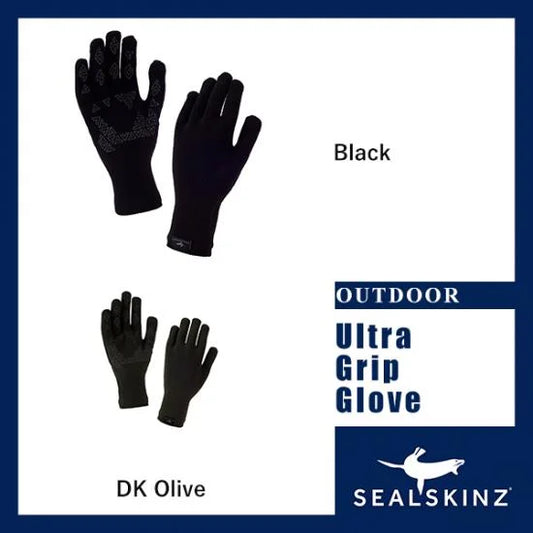 【完全防水グリップグローブ】Ultra Grip Glove【SEALSKINZ】