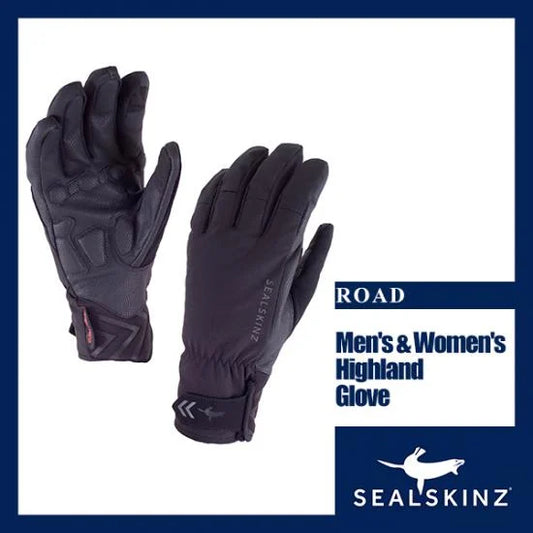 【完全防水・防寒・グリップサイクリンググローブ】Men's & Women's Highland Glove【SEALSKINZ】