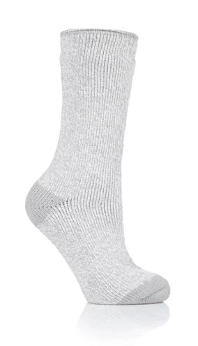 LADIES HEAT HOLDERS TWIST SOCKS - PRIMROSE - LISBON TOG2.3