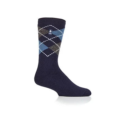 MENS HEAT HOLDERS LITE ARGYLE - LYON TOG1.6