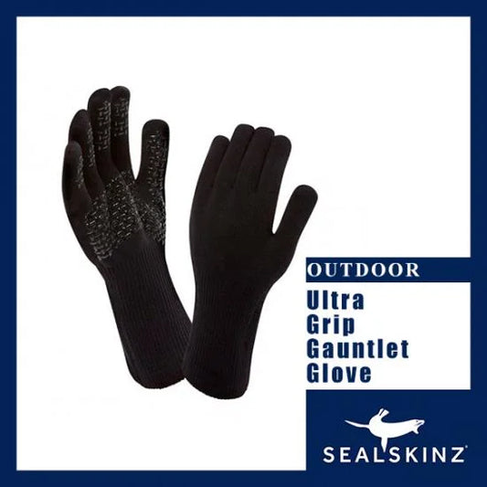 【手首も保護・完全防水グリップグローブ】Ultra Grip Gauntlet Glove【SEALSKINZ】