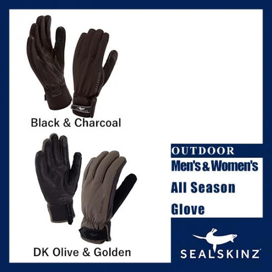 【完全防水オールシーズン対応アウトドアグローブ】Men’s＆Women’s All Season Glove【SEALSKINZ】