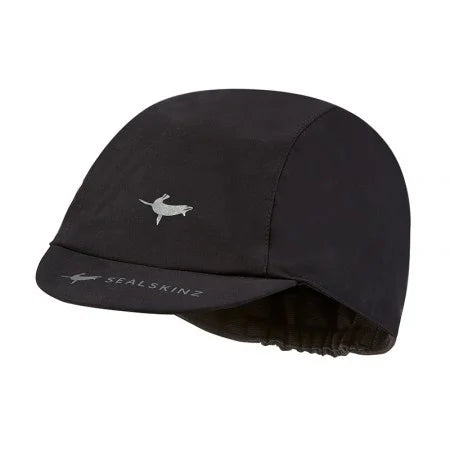 【ヘルメット下着用完全防水サイクリングキャップ】Waterproof Cycling Cap-black【SEALSKINZ】