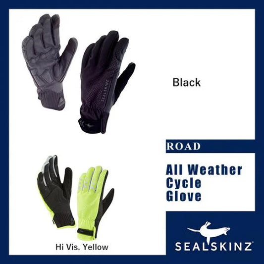 【完全防水サイクリング用グローブ】All Weather Cycle Glove【SEALSKINZ】