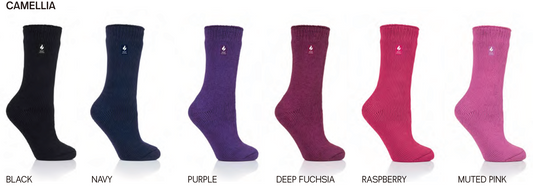 LADIES HEAT HOLDERS ORIGINAL SOCKS - CAMELIA TOG2.3