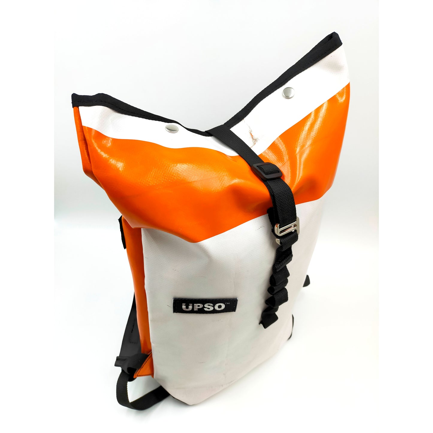 Burtonwood Backpack Small – White/Orange – BWS082312