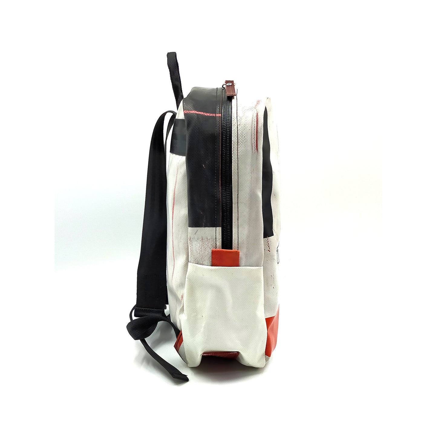 Birch Backpack – White/Orange – BB09122