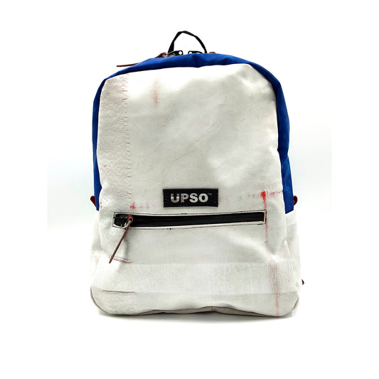 Birch Backpack – White/Blue – BB09123