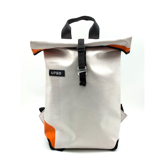 Burtonwood Backpack – White/Orange – BW031305