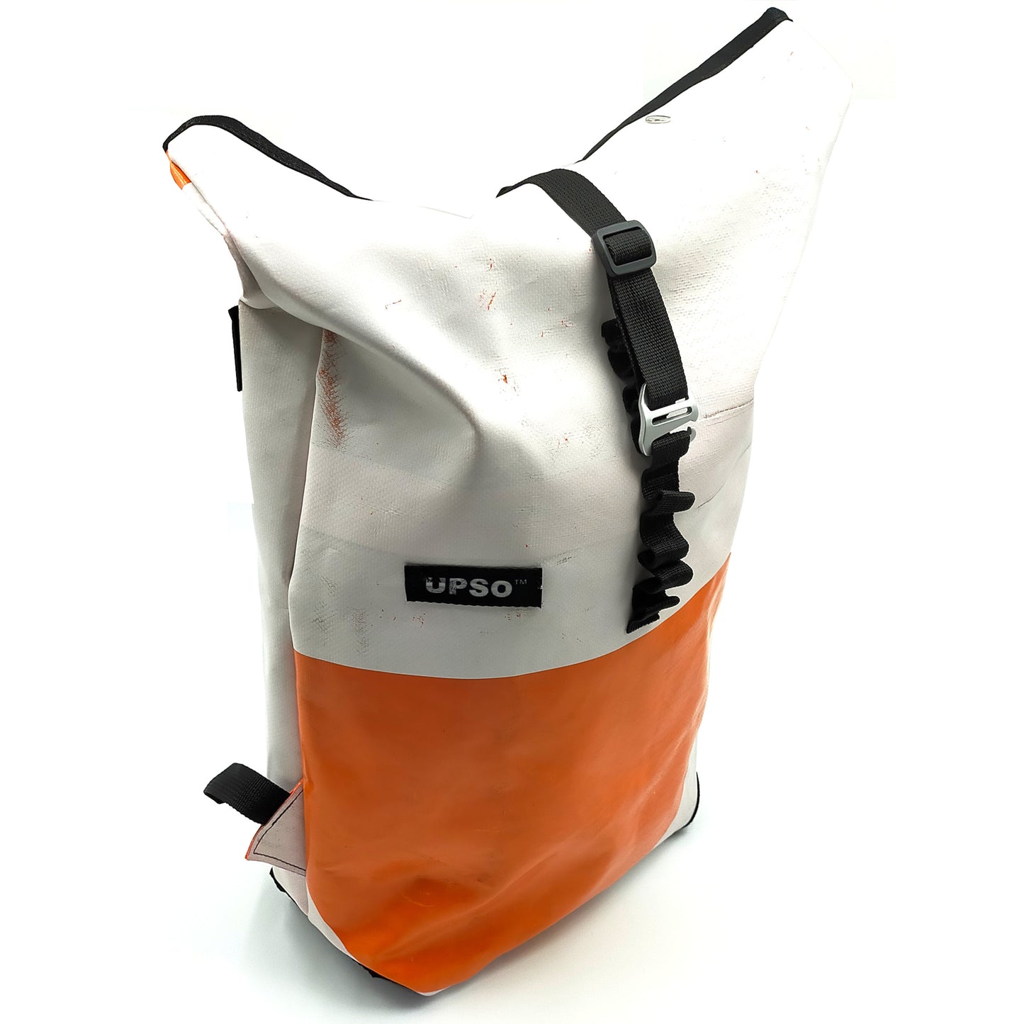 Burtonwood Backpack – White/Orange – BW031306